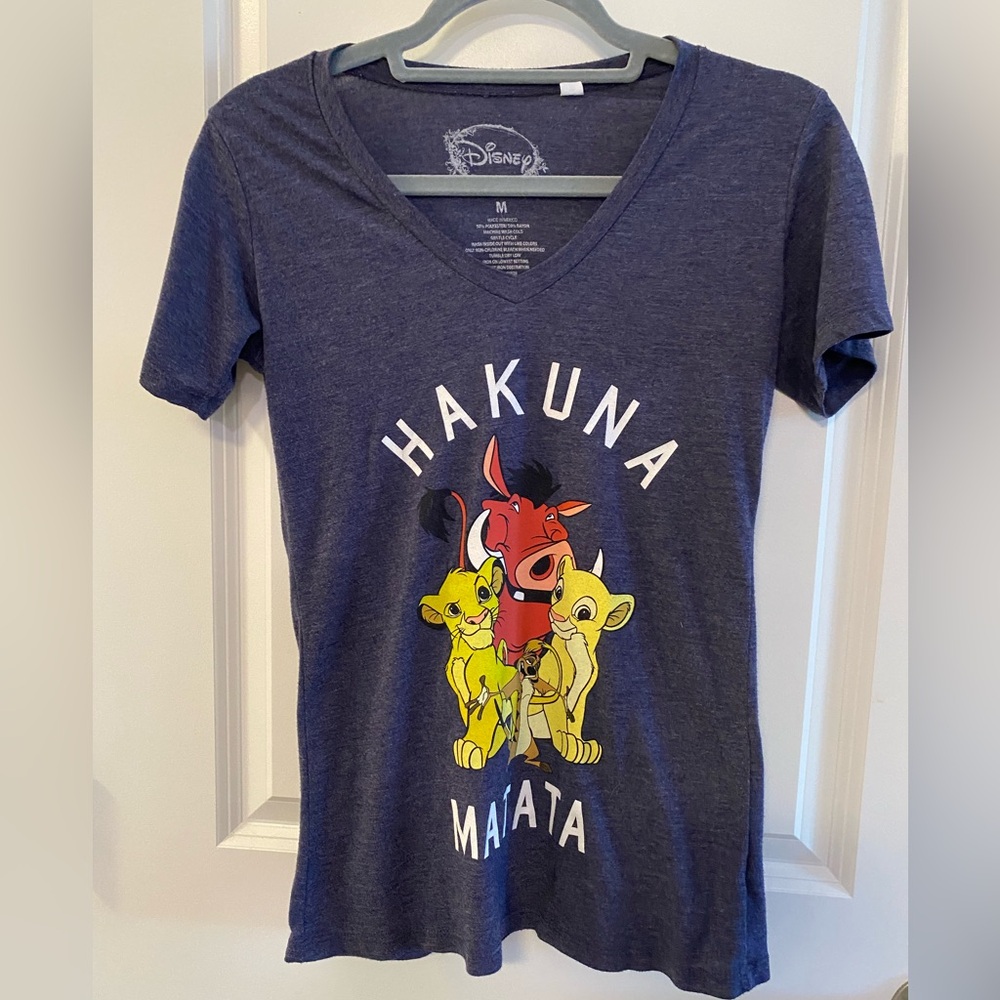 Disney Lion King Hakuna Matata T Shirt Women's size Medium